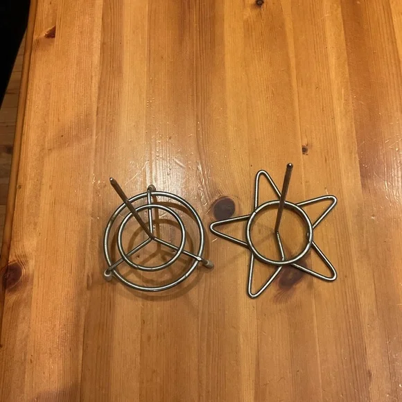 VINTAGE RECEIPT SPIKES MOON STAR CELESTIAL LOT OF 2 - Picture 4 of 8